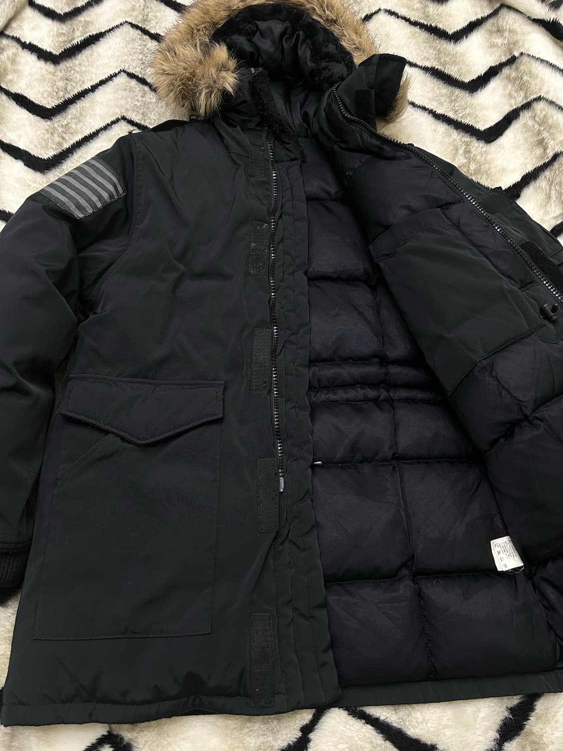 [L]Polo Jeans N3-B 덕다운 패딩/블랙 상품이미지3
