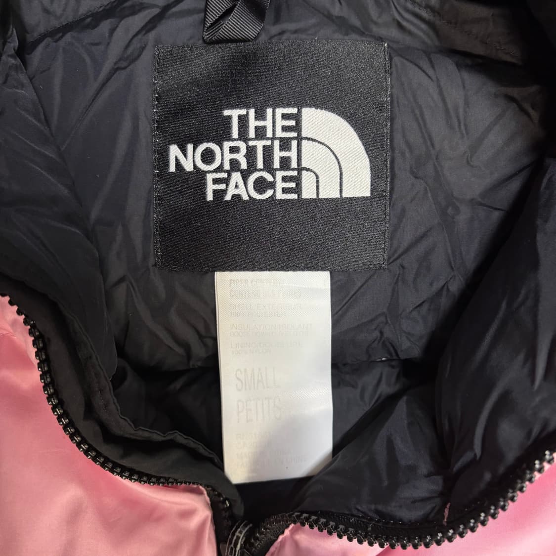 노스페이스 대대장 딸기우유 핑크 눕시 패딩 상품이미지3