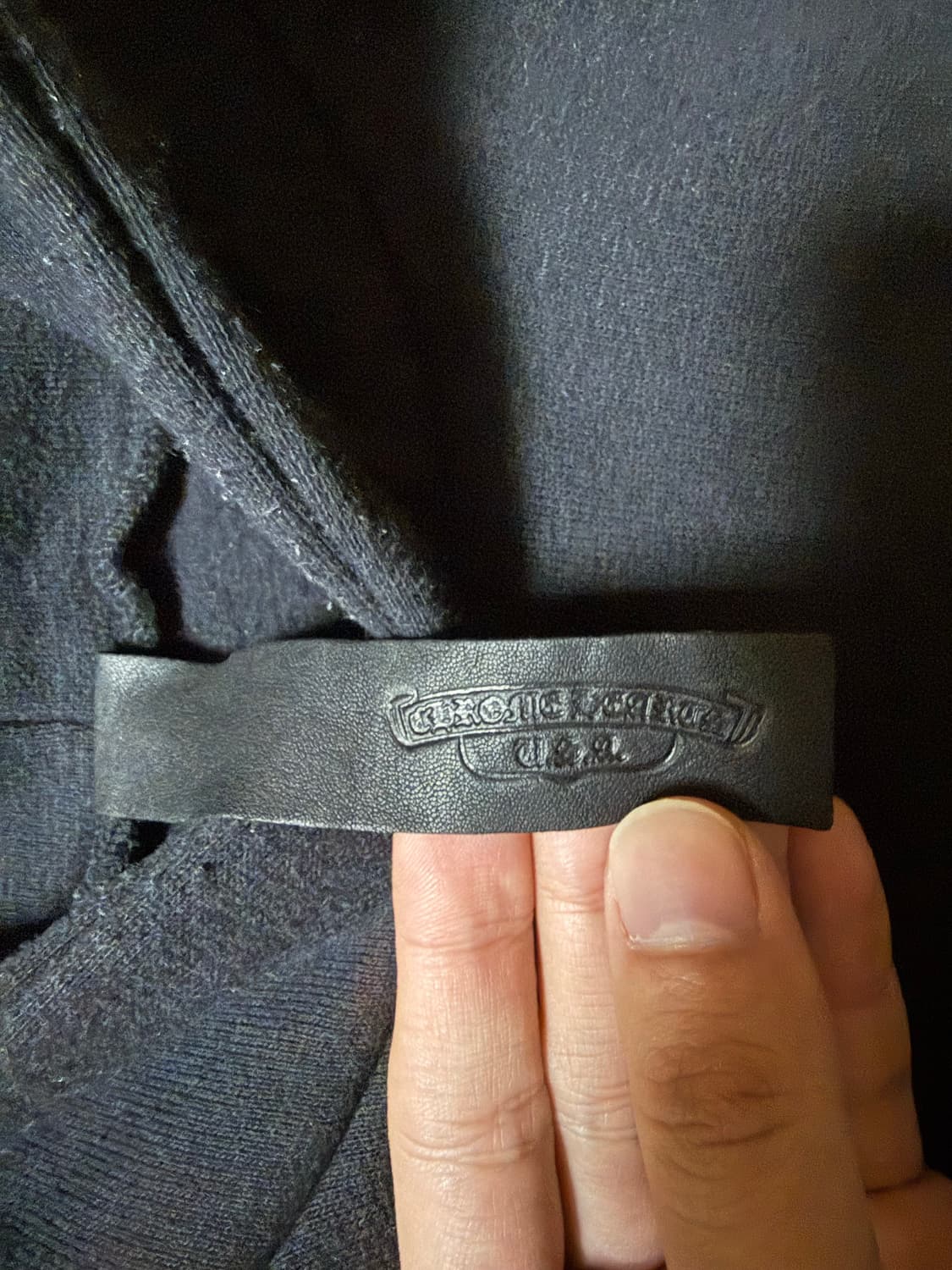 크롬하츠 5레더 후드티 L사이즈 판매 (희소성있는모델) 마지막급쳐 판매 상품이미지5