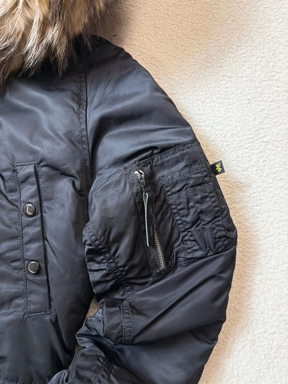 알파인더스트리 USA N-3B 새틴 밀리터리 파카 PN6835 상품이미지6