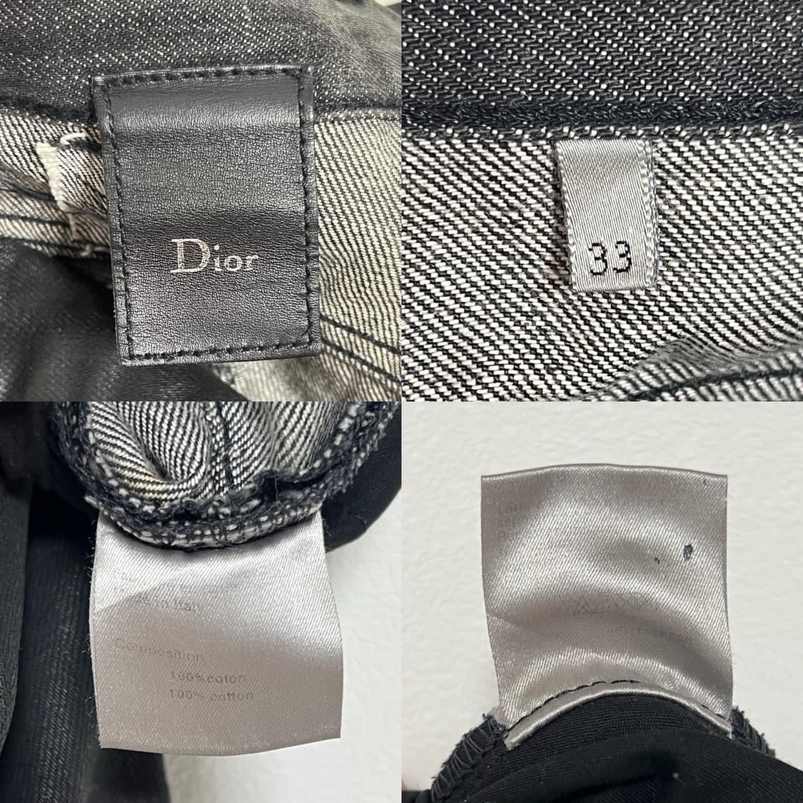 디올옴므 04SS "STRIP" 왁스 디스진 디스트로이드진 상품이미지8