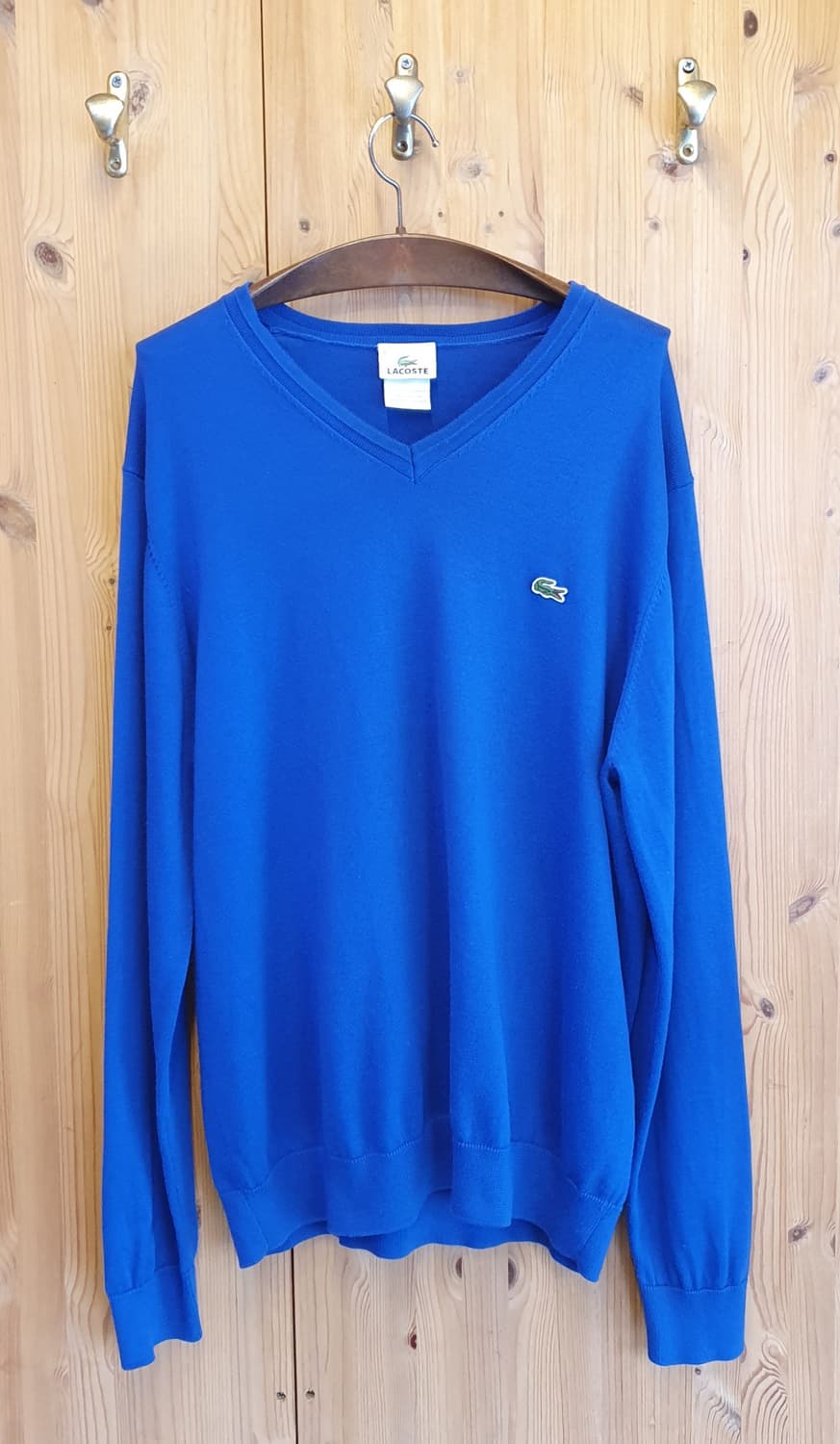 100.라코스테 브이넥 니트  상품이미지1
