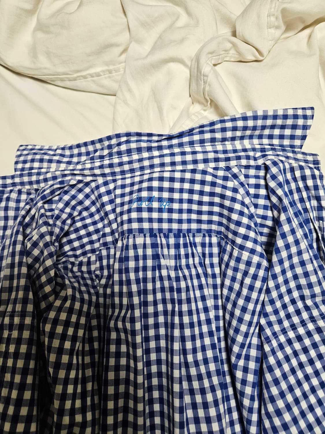 M)포터클래식 롤업 셔츠 네이비 상품이미지4