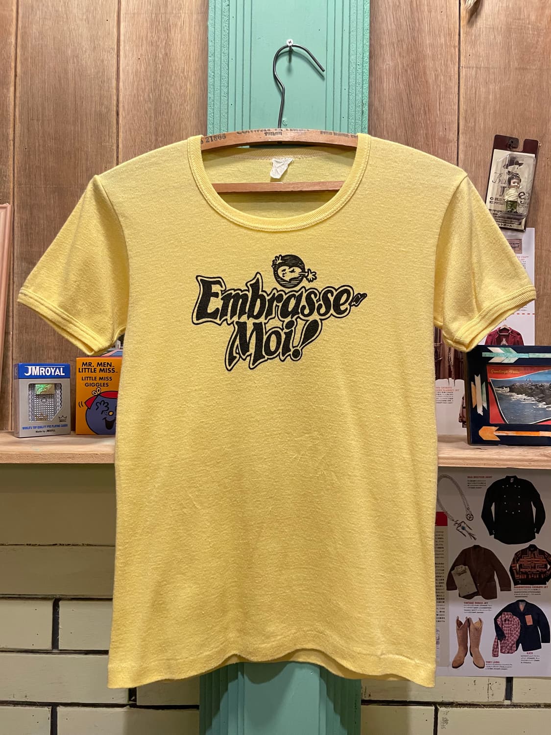 1970-80's Vintage Embrasse-Moi! T-shirt 상품이미지1