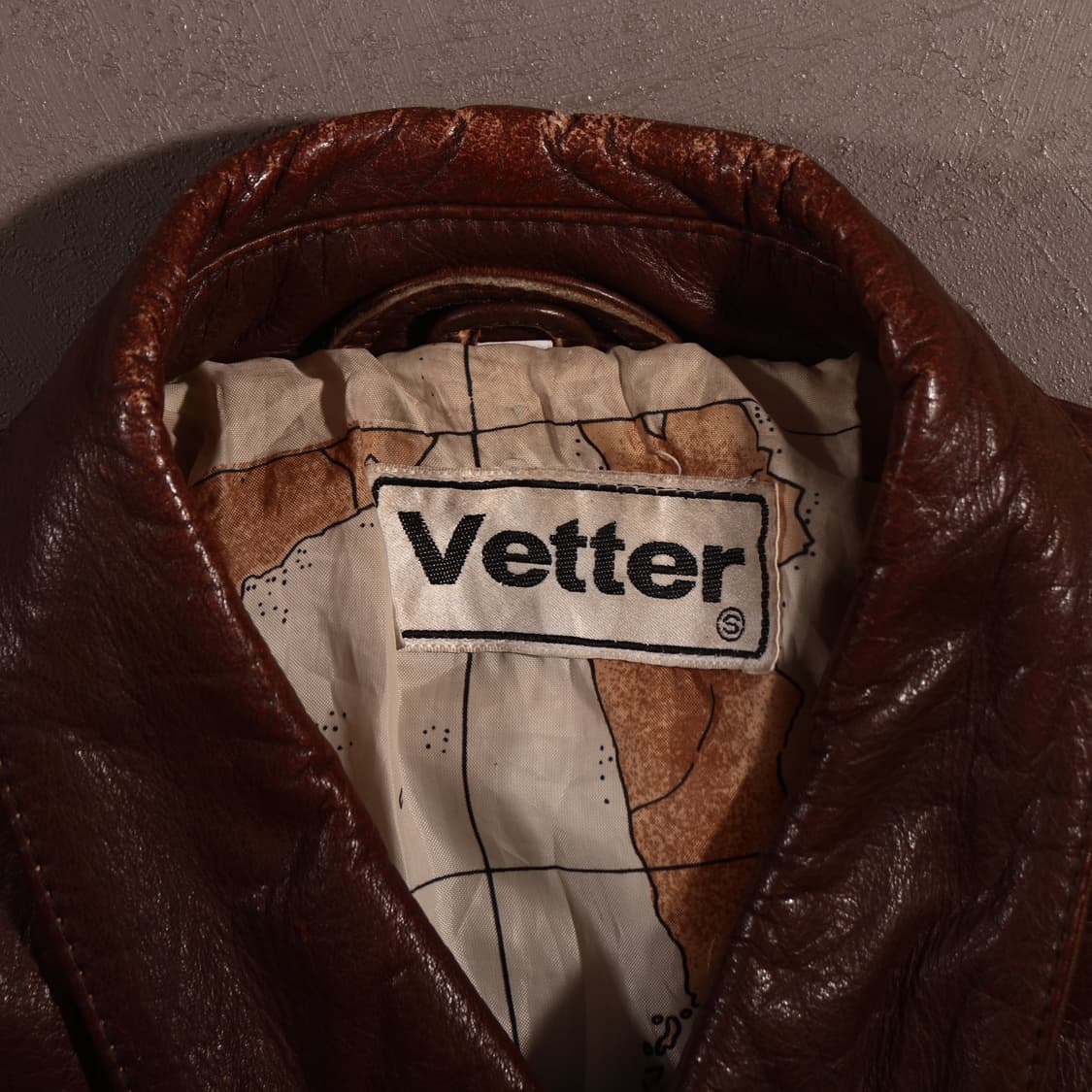 80s A2 가죽 레더 플라이트자켓 상품이미지3