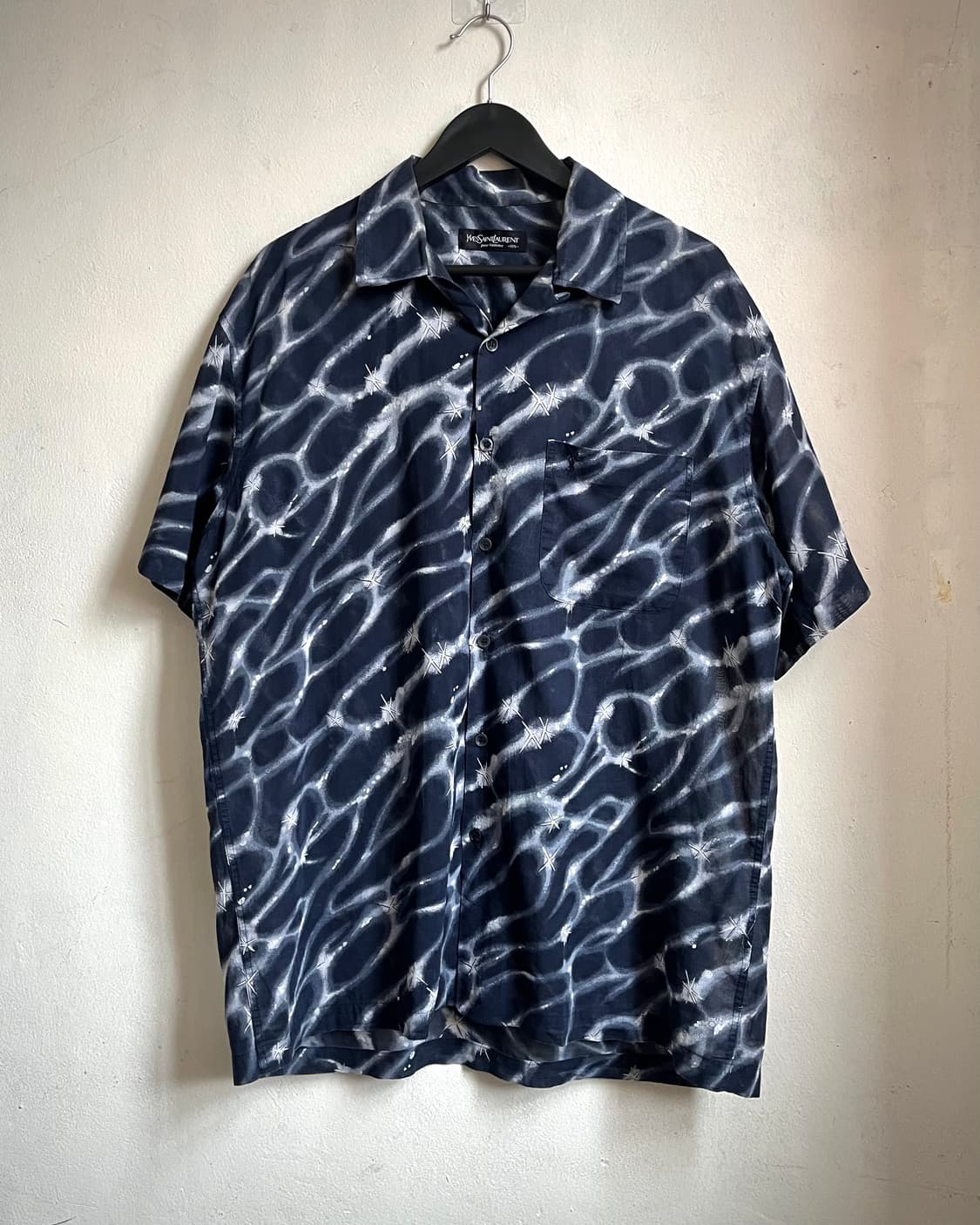 1990s YSL pour homme Lightning 1/2 Shirt 상품이미지3