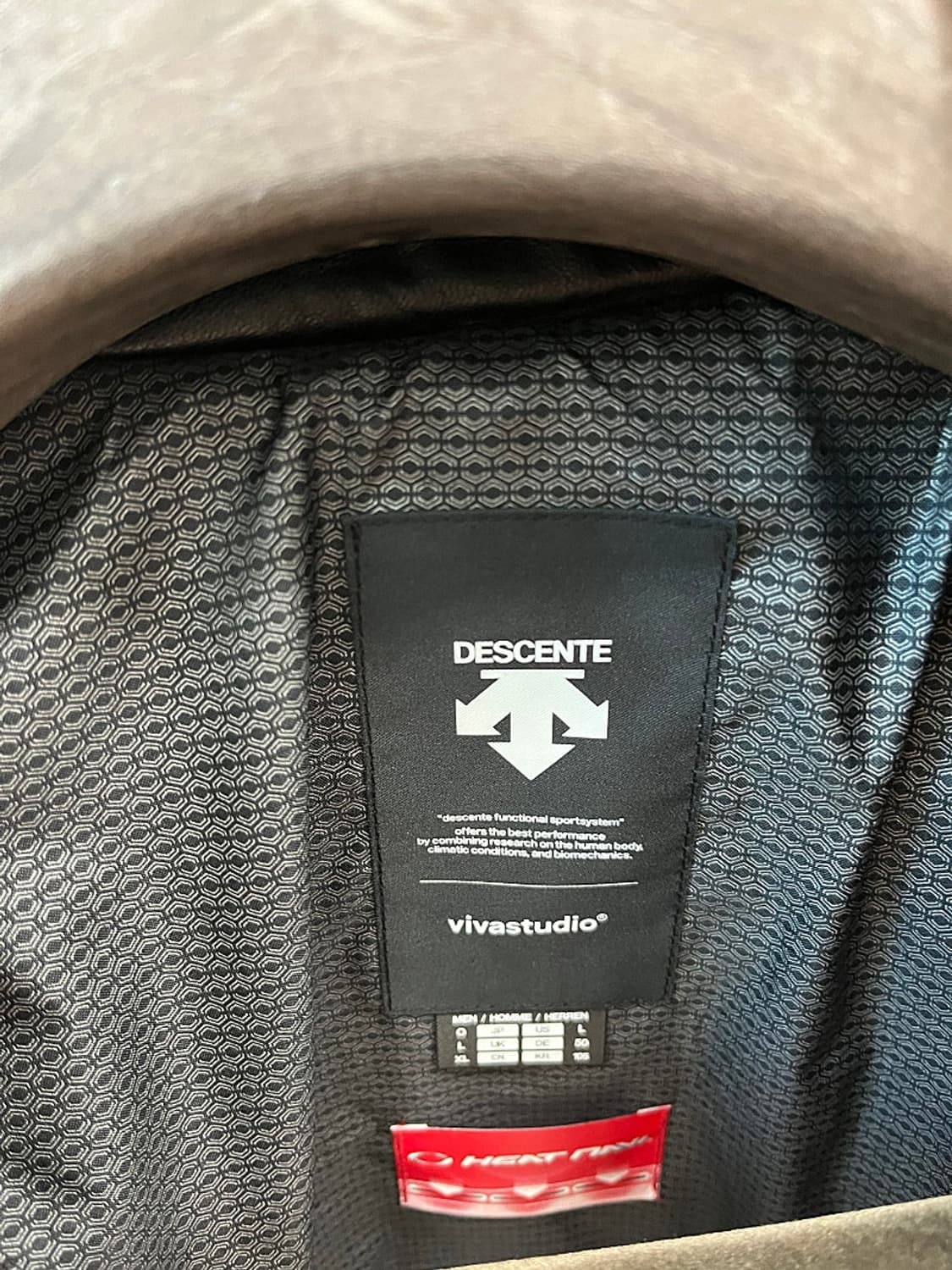 105) 데상트x비바스튜디오 램스킨 라이더자켓  상품이미지3