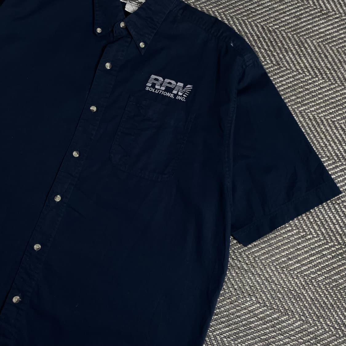 USA 오리지날 빈티지 박시핏 워크 셔츠o 3625 상품이미지2