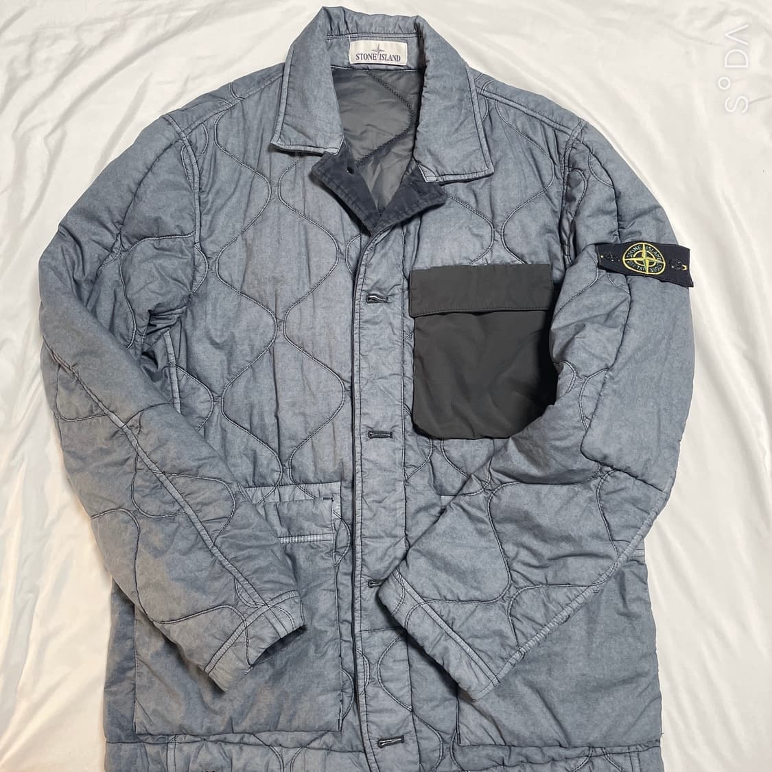 스톤아일랜드 퀼팅 자켓 그레이 L 상품이미지1