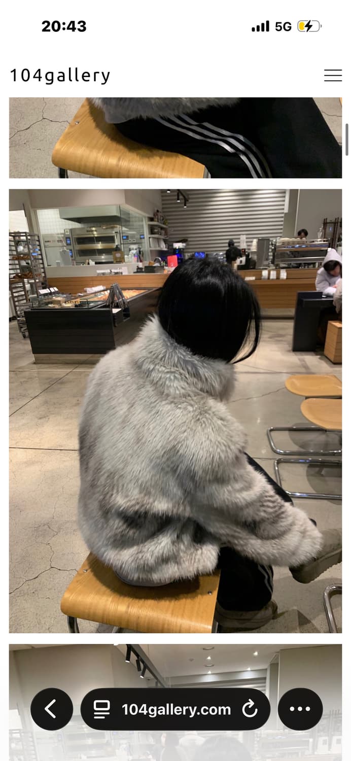 포르테나 104갤러리 퍼자켓 상품이미지2