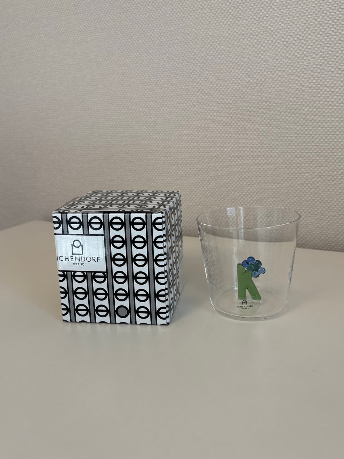 Ichendorf 유리컵 - 알파벳 K (새상품) 상품이미지2