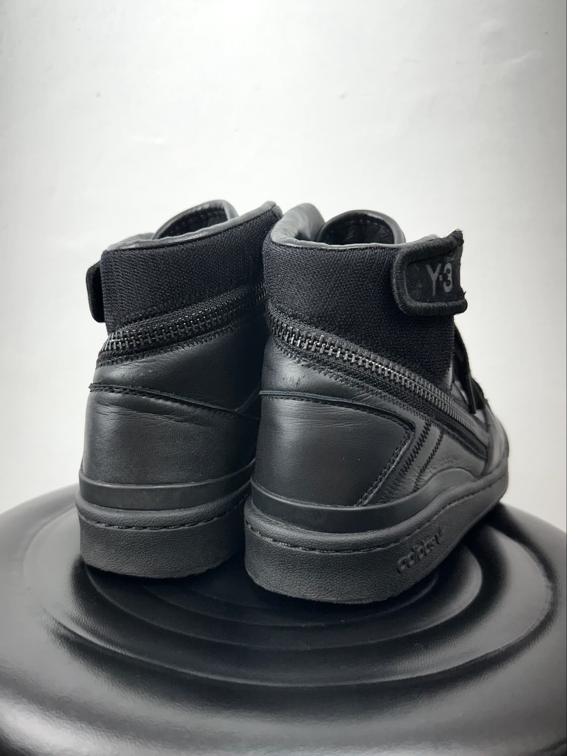 Y-3 Adidas Forum High Triple Black High  상품이미지7