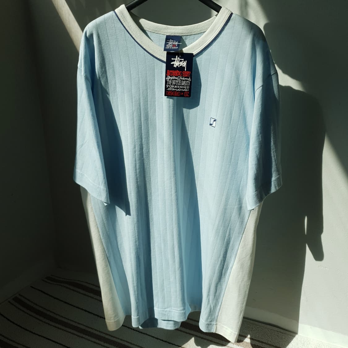 90s STUSSY football tee 상품이미지1