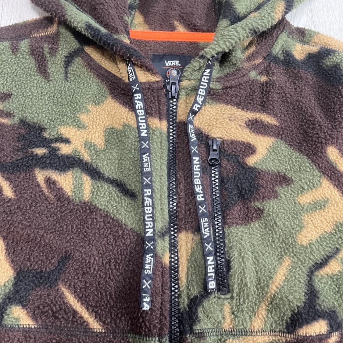 📌 [VANS X RÆBURN] 플리스 집업 후드 (S) 👟🌍 상품이미지3