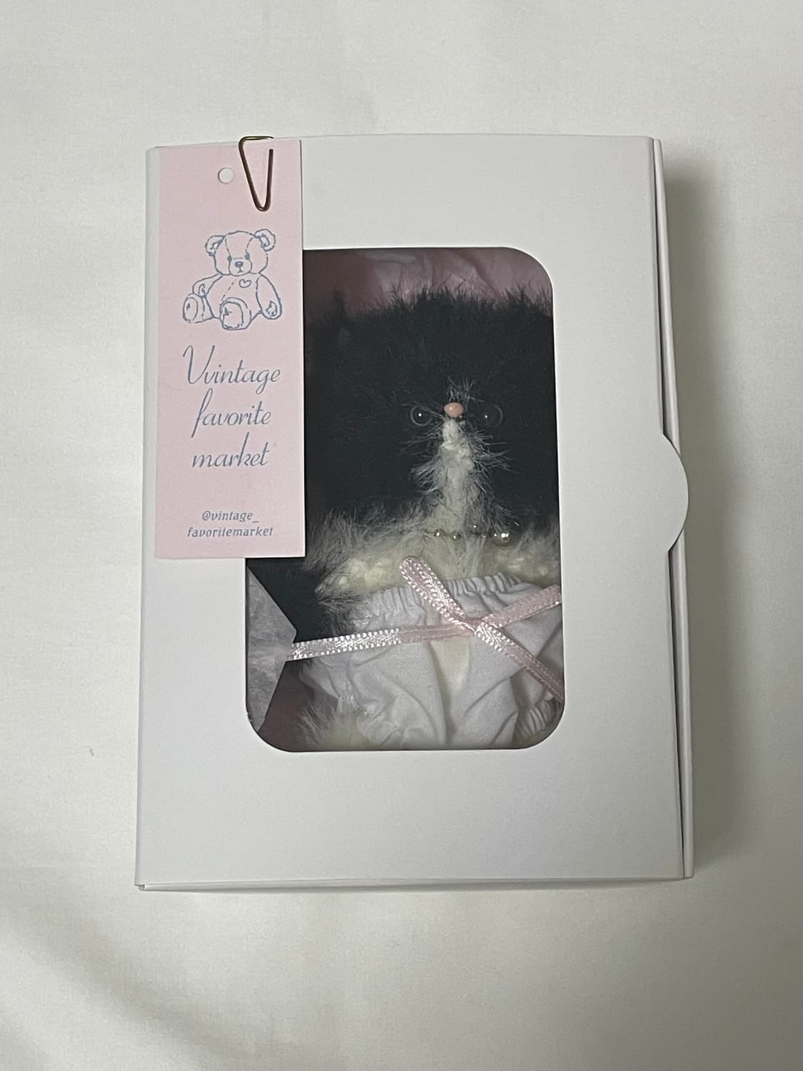 페이버릿마켓 고양이 인형키링 핸드메이드 인형 키링 키링인형 상품이미지3