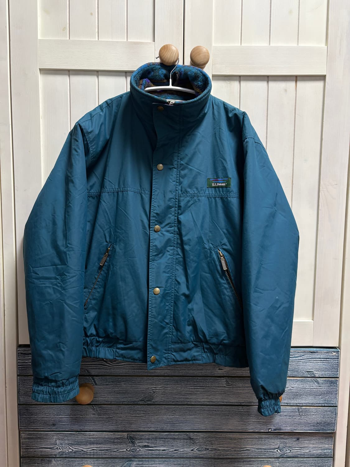 90s 90년대 usa 미제 엘엘빈 llbean 플리스 자켓 m정도 상품이미지3