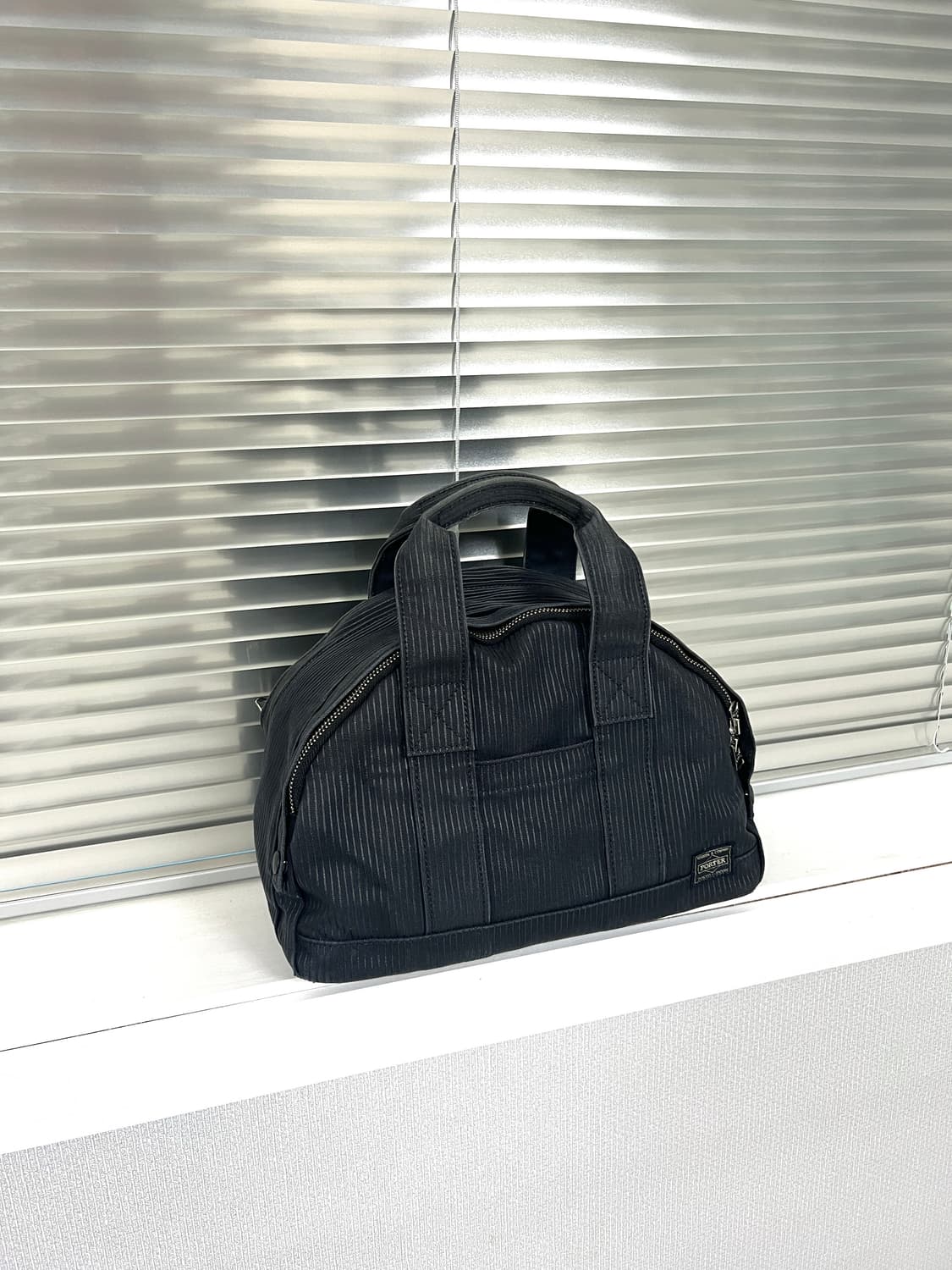 PORTER-TOTE BAG M (Washed Stripe Black) 상품이미지3