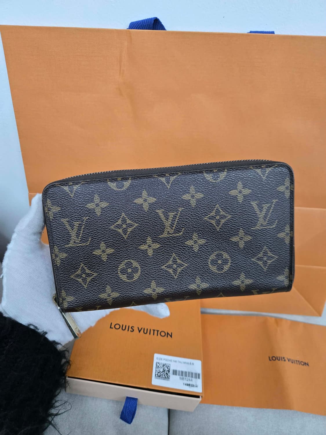 [보증서 정품] 루이비통 지피 오거나이저 장지갑 상품이미지6
