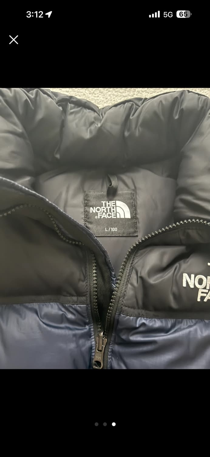 노스페이스 에코 패딩조끼 네이비 상품이미지2