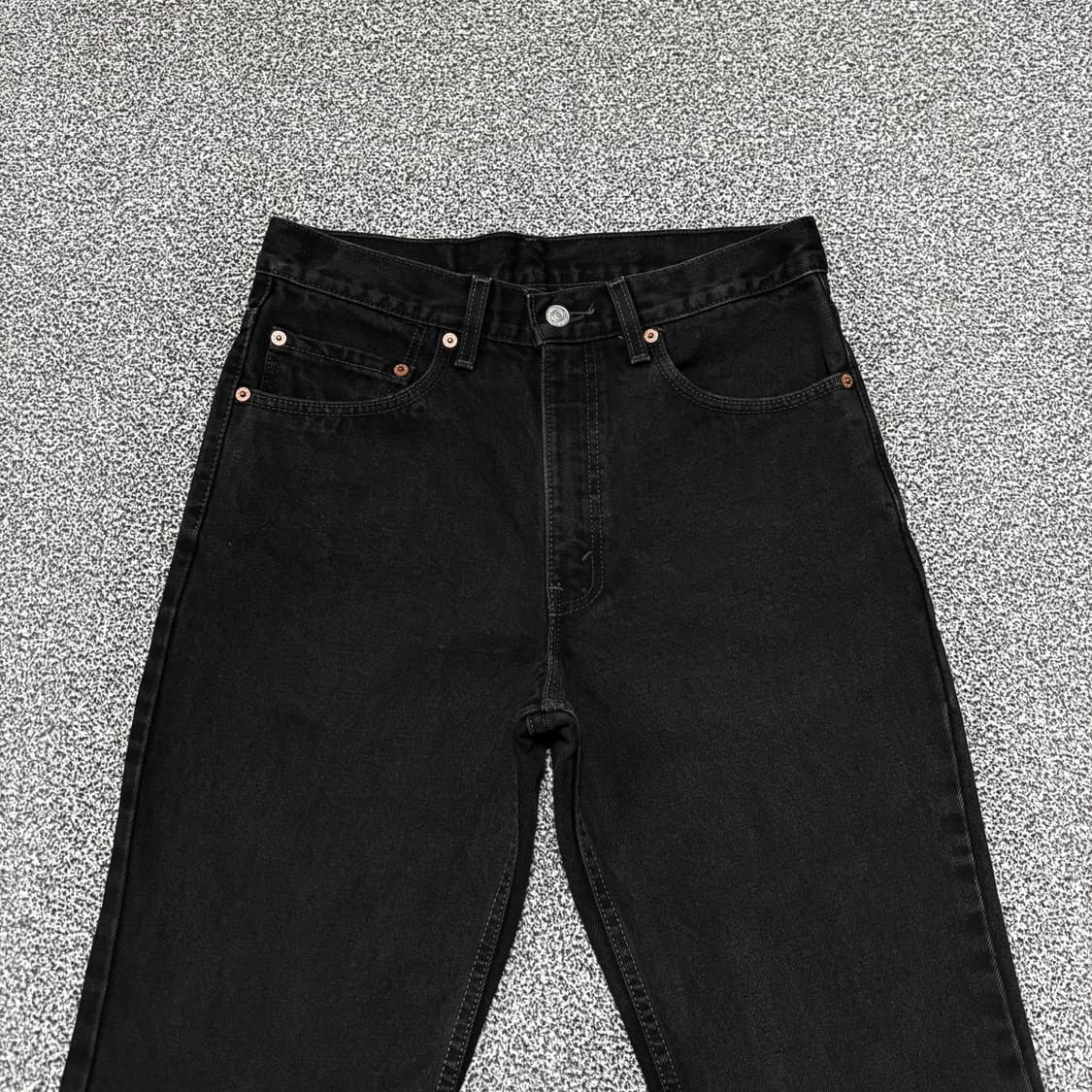 00s 빈티지 리바이스 517 블랙 허리39.5cm 상품이미지3