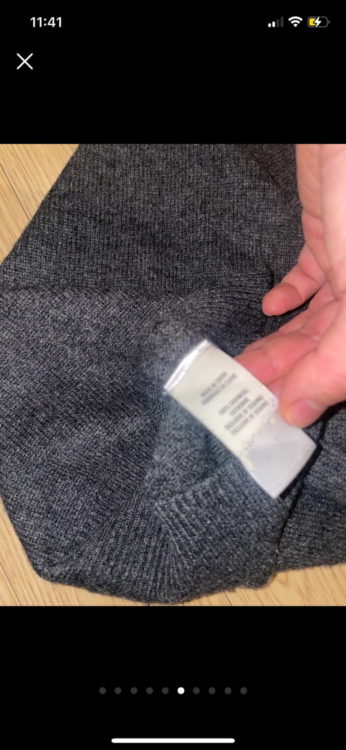 Theory 캐시미어 100% 스팽글 롱 니트 탑 상품이미지6