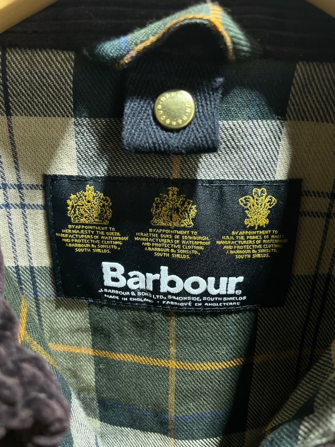 S 바버 우먼스 뷰포트 브라운 왁싱 자켓 상품이미지4