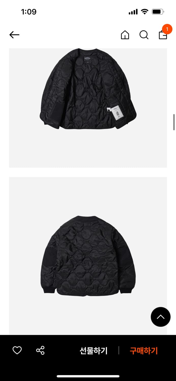 프리즘웍스 필드 라이너 자켓 상품이미지2