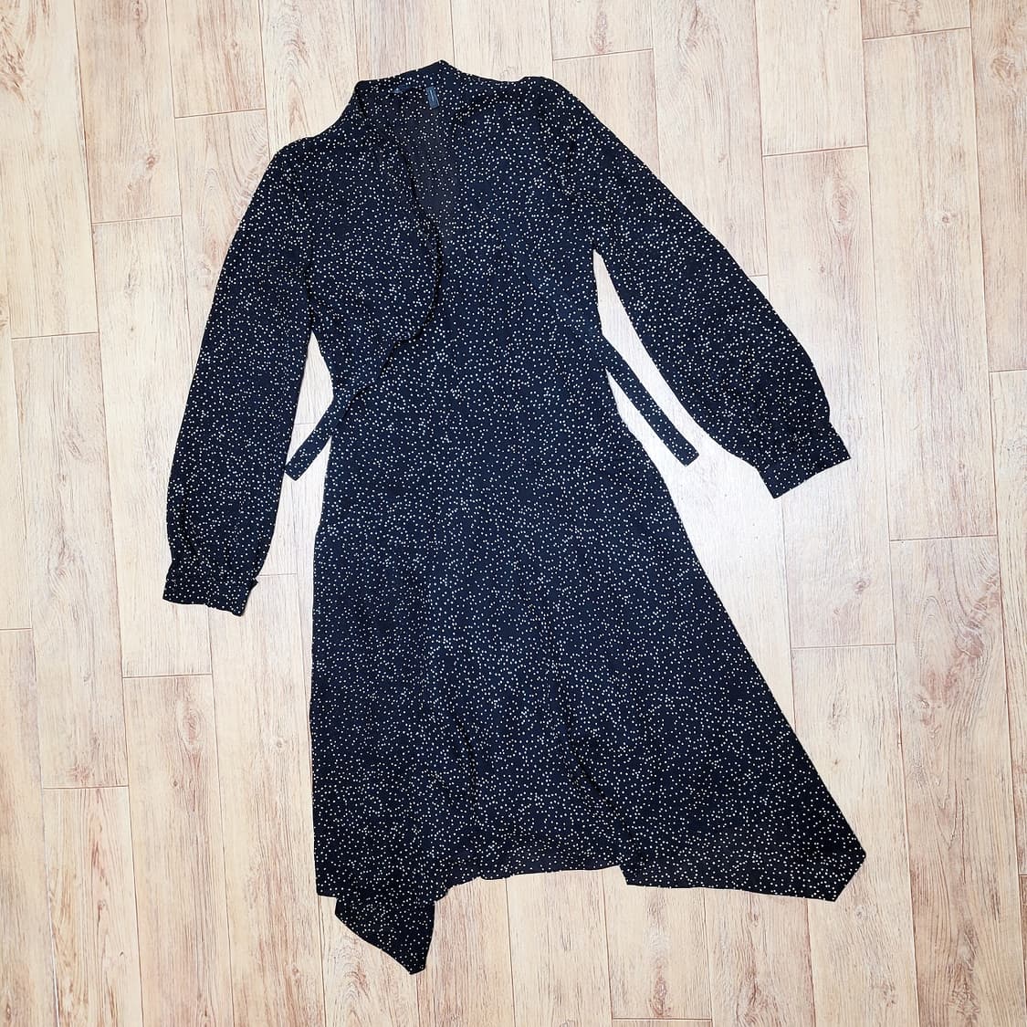 띠어리(Theory) 타이넥 실크 도트원피스 44/ 상품이미지5