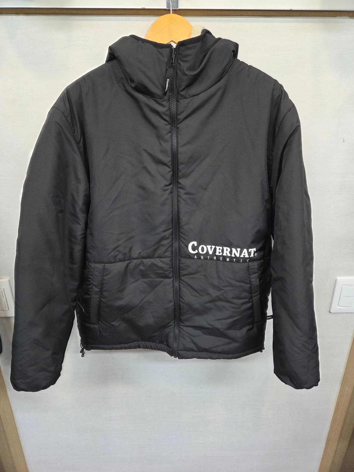 커버낫 리버시블 뽀글이 플리스 자켓 L 상품이미지1