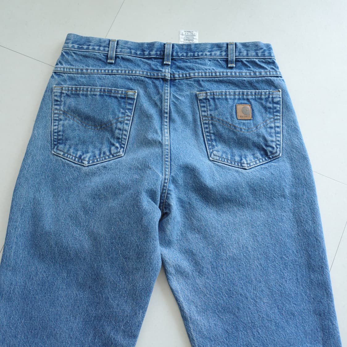 칼하트 B160 워싱 데님팬츠 36x32 상품이미지6