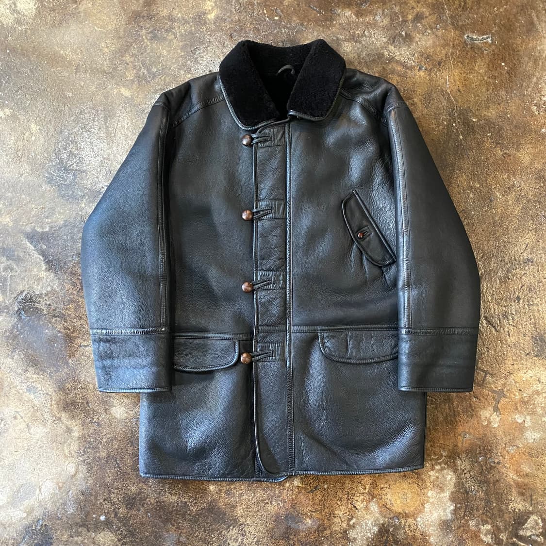 일본 빈티지 무스탕 코트 상품이미지1