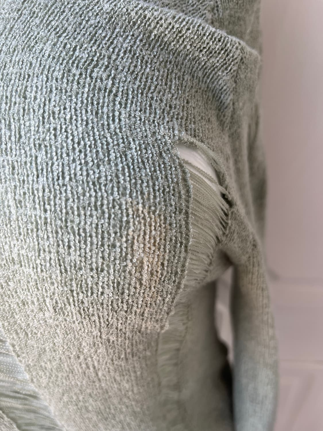 Vintage Mint knit 민트 여름 니트 상품이미지2
