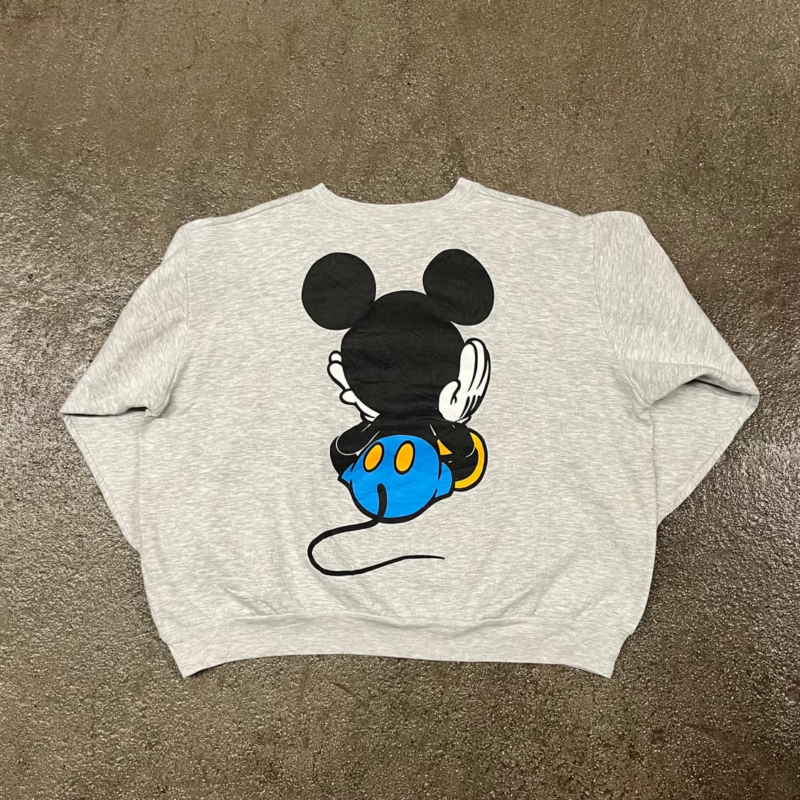 90s USA 미키마우스 스웻셔츠 (100) 상품이미지4