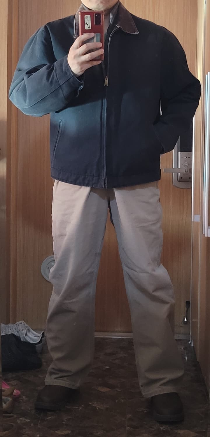 칼하트 디트로이트 J01 블랙 USA 상품이미지5