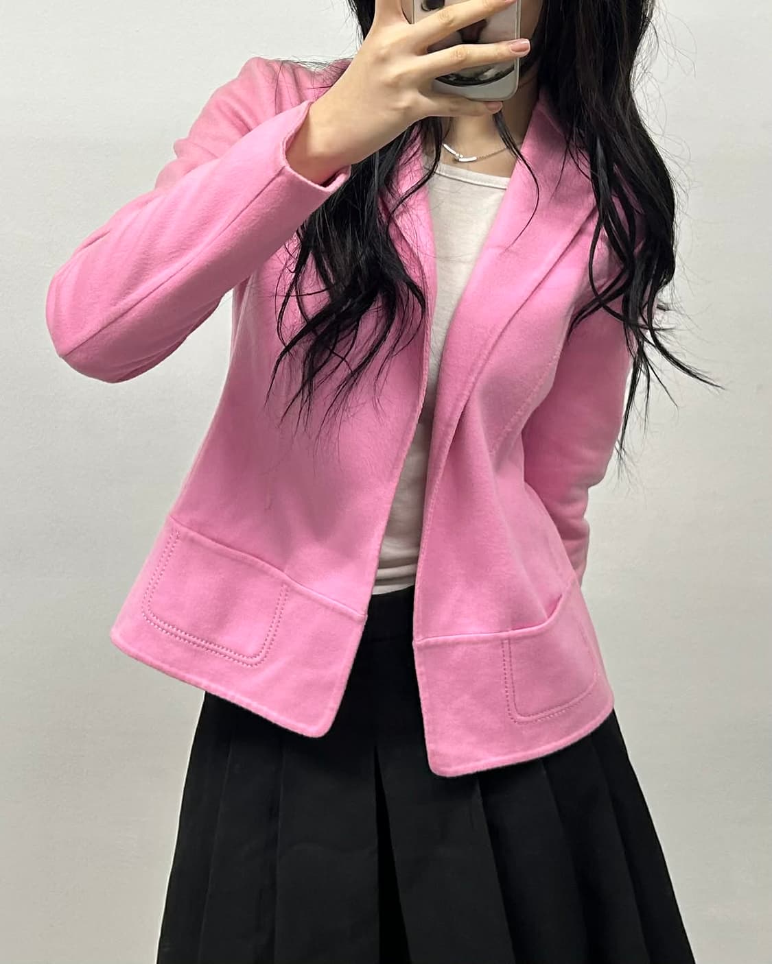 [42] 아뇨나 캐시미어 울 자켓 상품이미지3