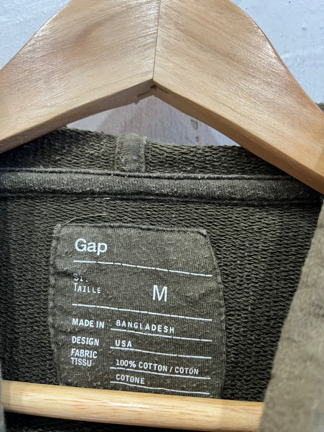 GAP 후드 올리브 상품이미지3