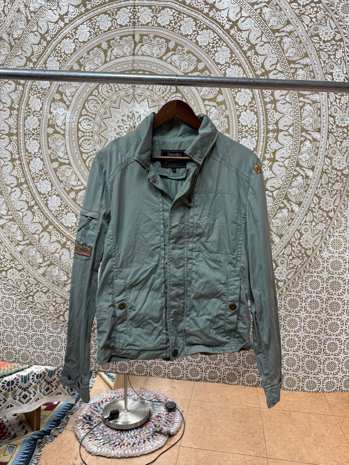 써스데이아일랜드 빈티지 야상 자켓 (Z1140)  상품이미지2
