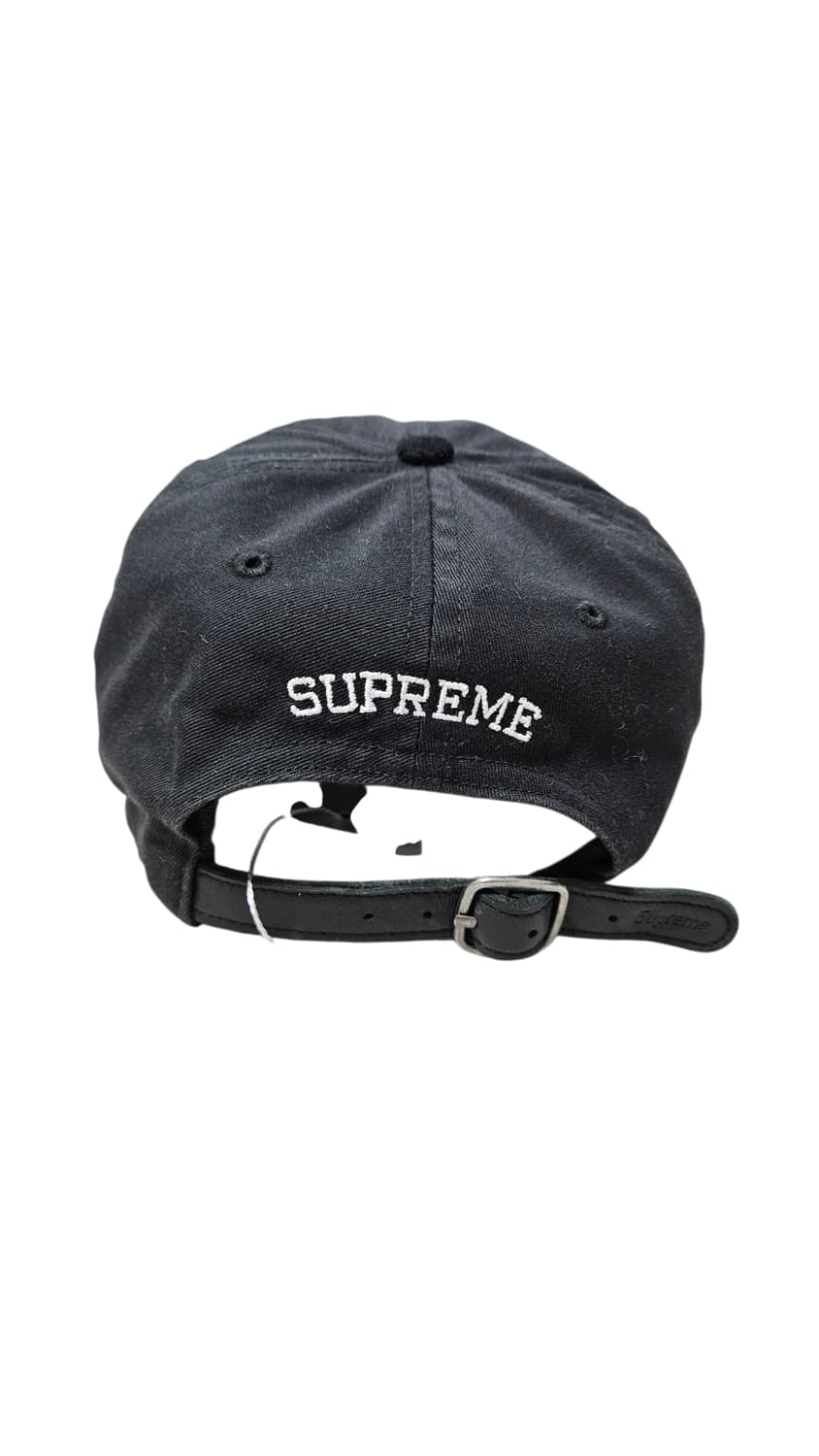 슈프림 S로고 투톤 볼캡 블랙 상품이미지5