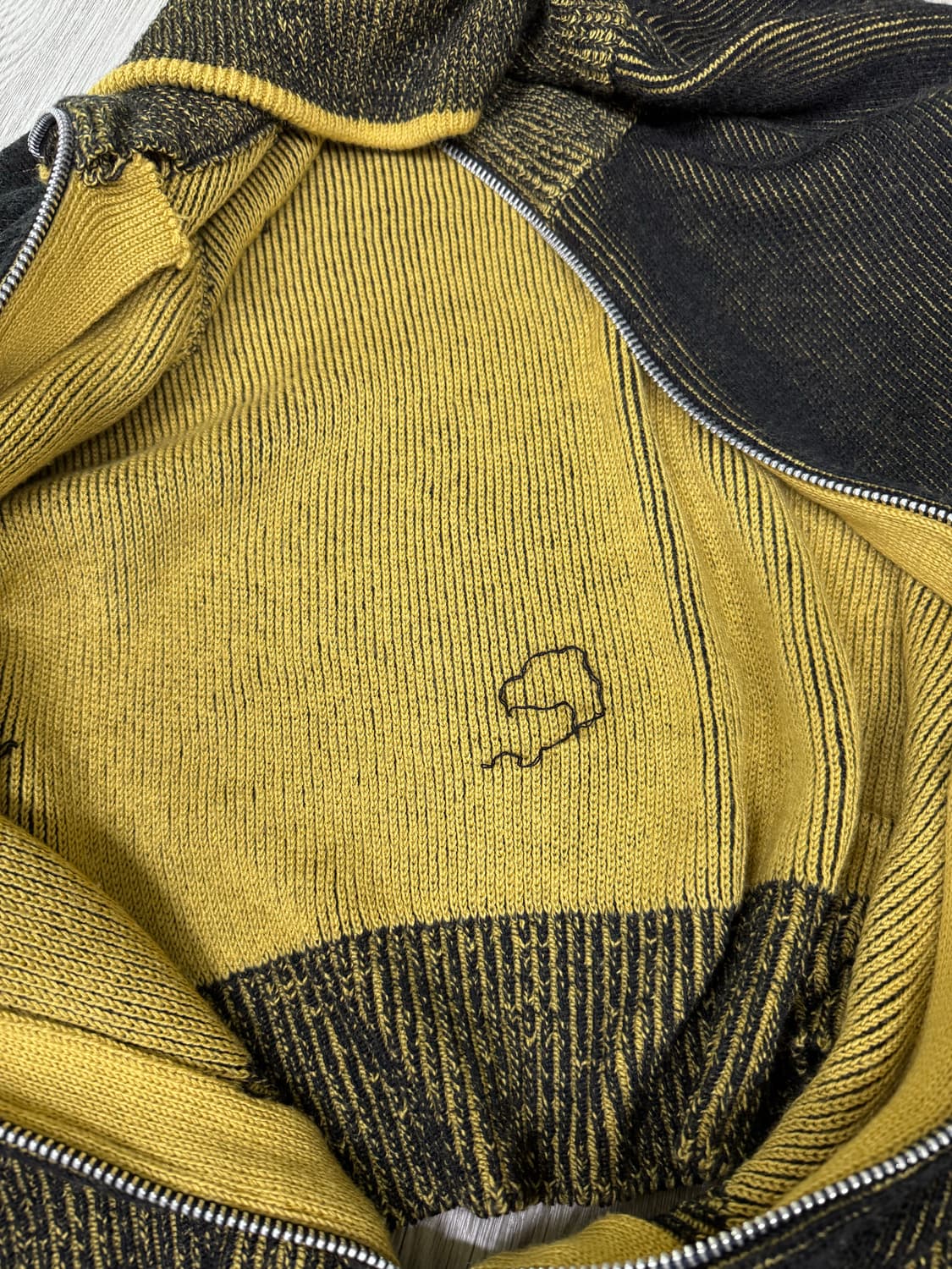 헤리티지플로스 니트집업  상품이미지6