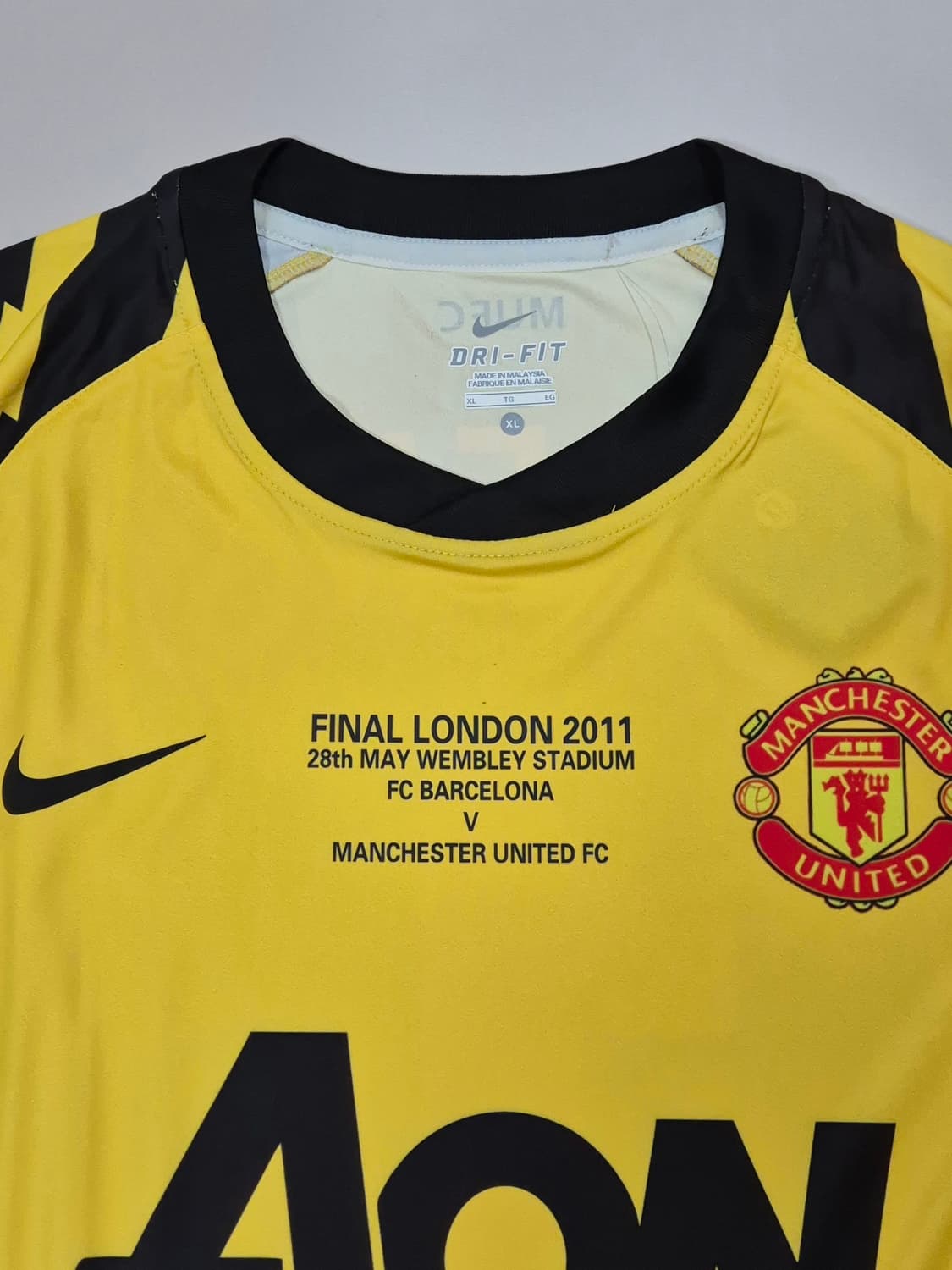 10-11 맨유 반데사르 골키퍼 유니폼 XL 레플리카 상품이미지3