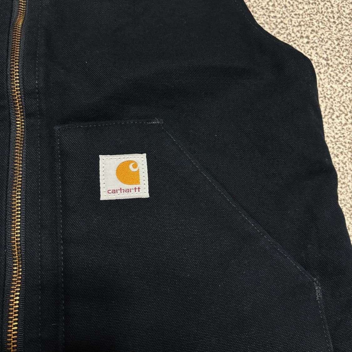 [택포] Carhartt 칼하트 V01 블랙 패딩조끼 [A+] 상품이미지5