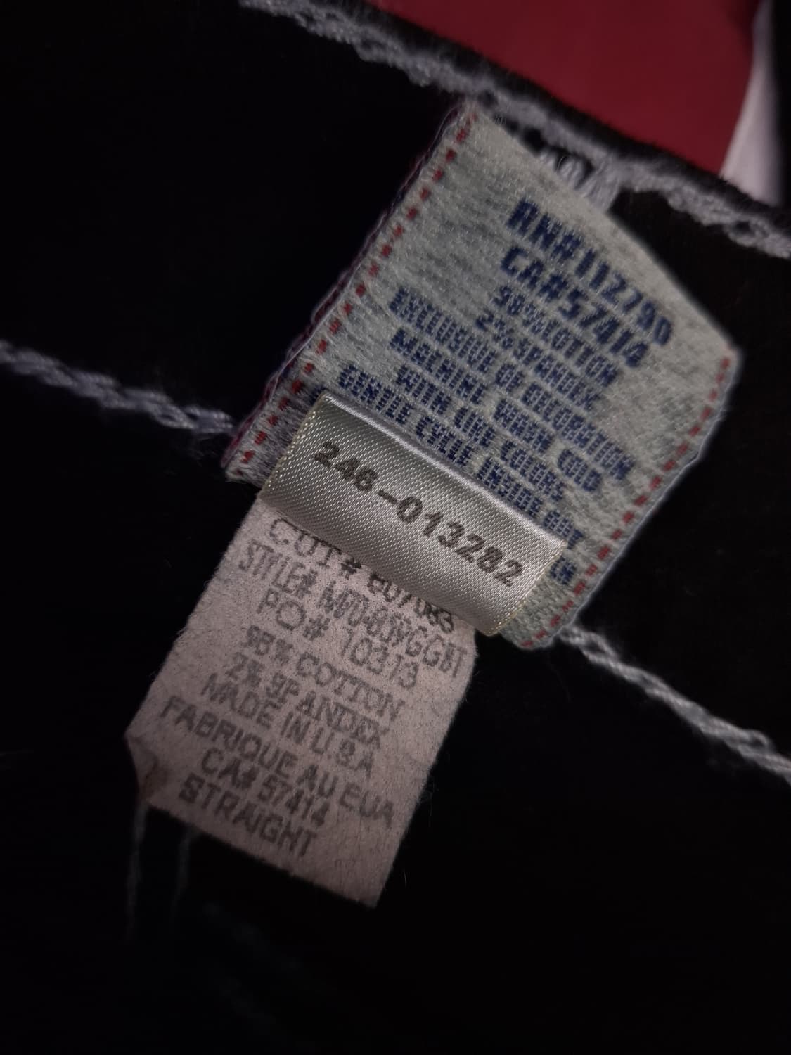 새제품 오리지날 미국제조 트루릴리젼 우먼 블랙 데님진 상품이미지6