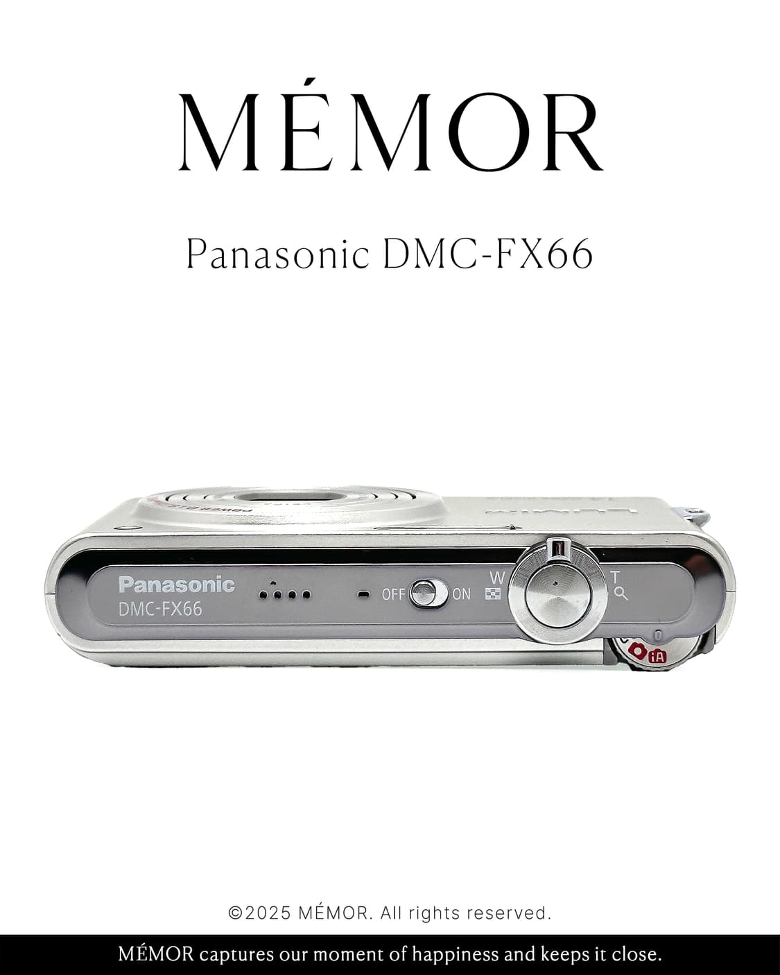 뽀용작례🤍 Panasonic DMC-FX66 파나소닉 빈티지 디카 상품이미지3