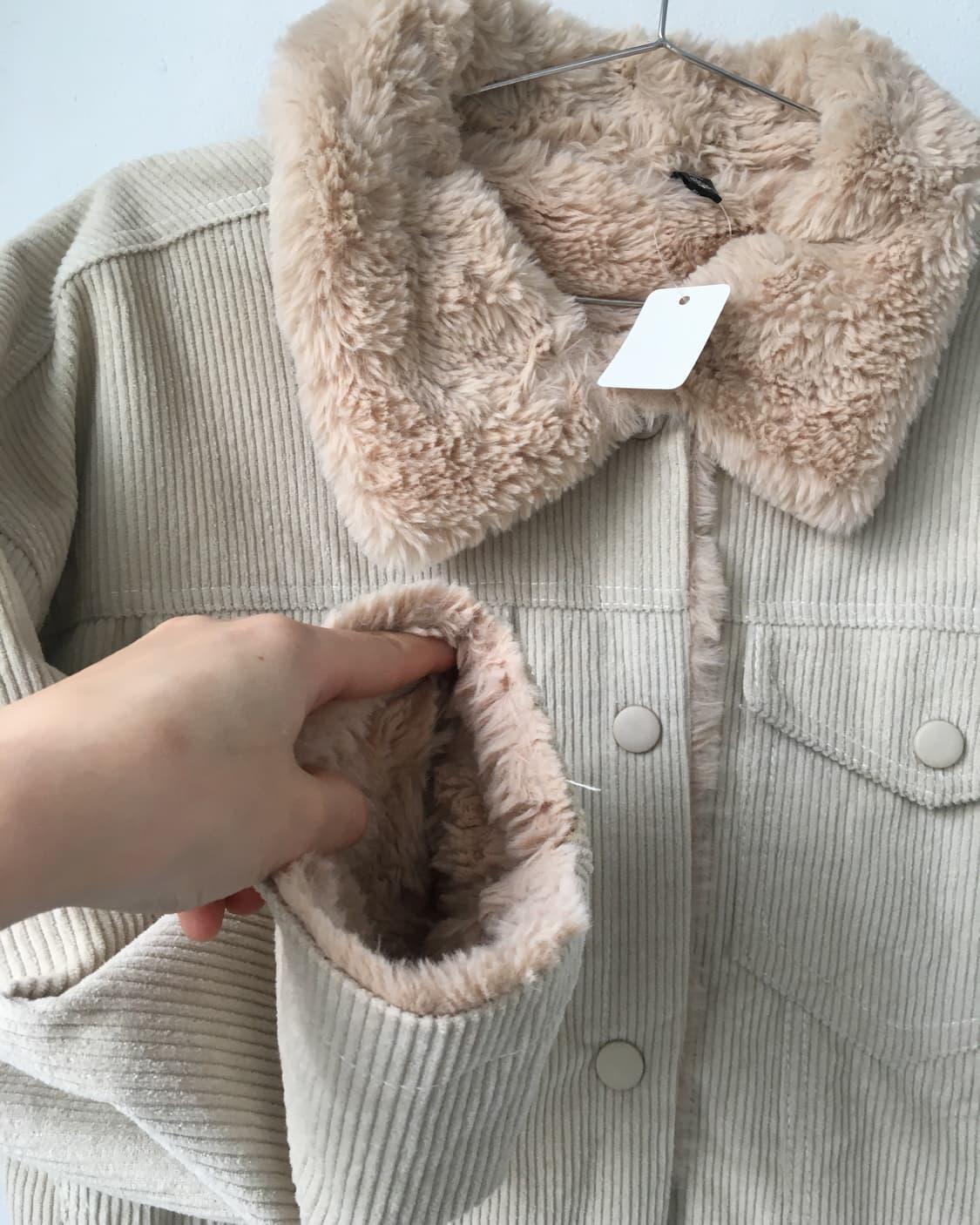 Fake fur corduroy mustang 상품이미지4