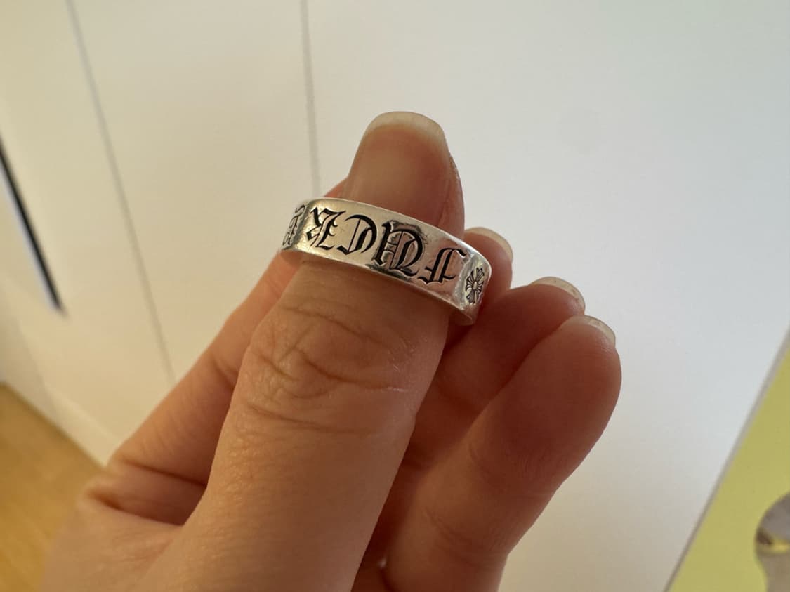 정품 크롬하츠 퍽유링(6mm) 신세계 본점 구매 상품이미지5