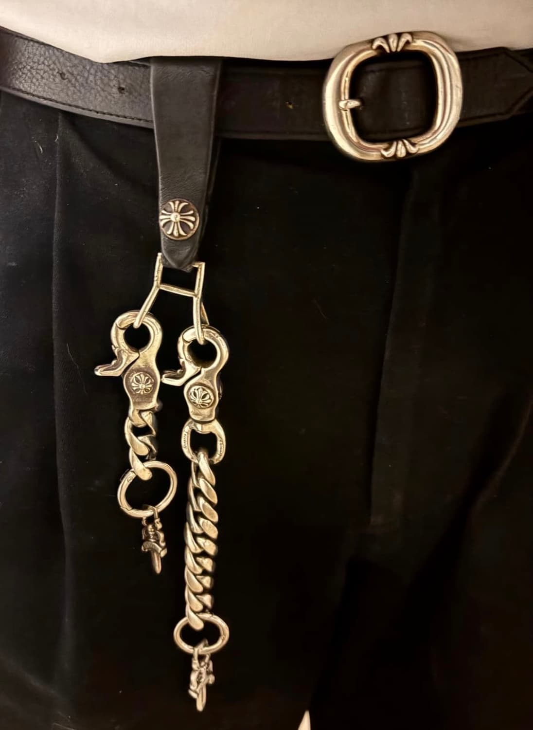 [F] 크롬하츠 CH플러스 크로스볼 벨트루프 상품이미지2