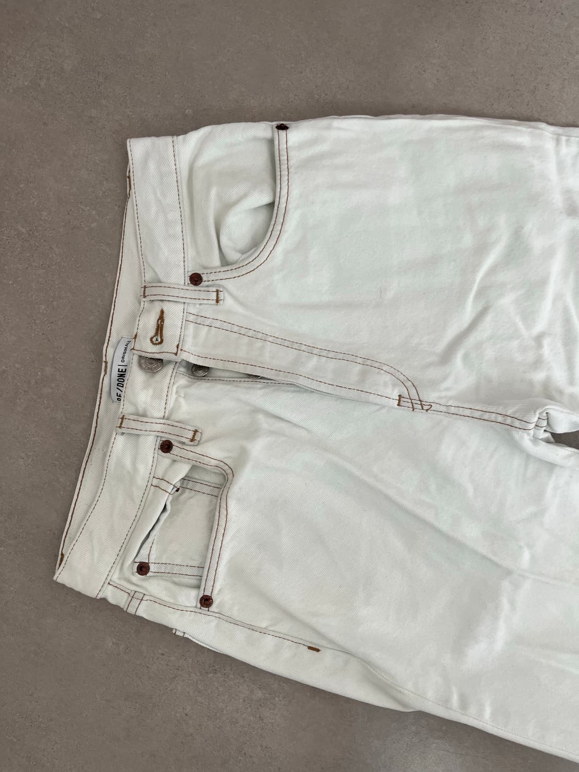 리던 화이트데님 27 re/done 상품이미지3