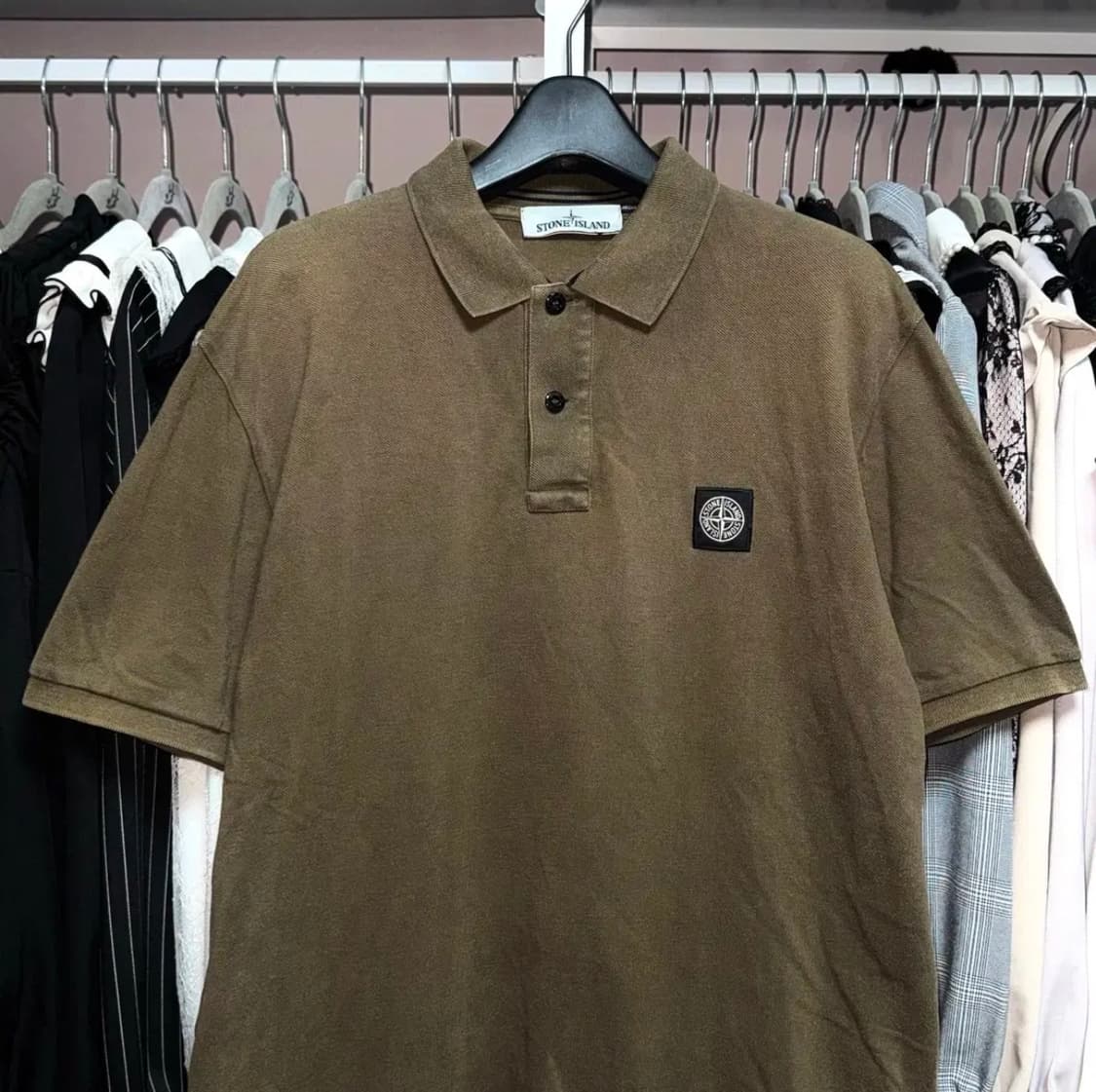 STONE ISLAND 스톤아일랜드 PK 카라 반팔 티셔츠 상품이미지2