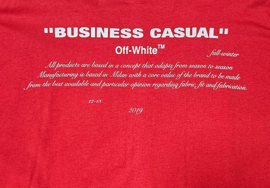 오프화이트 베르니니 티셔츠 상품이미지4