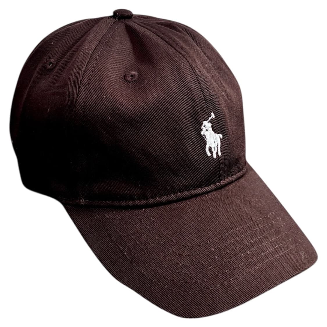 [새상품] 폴로 랄프로렌 다크브라운 볼캡 모자 상품이미지3